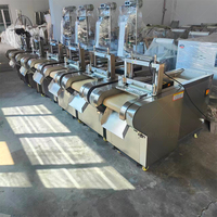 Compacte gedroogde vruchten snijmachine - multifunctionele snijder voor kleine snackbedrijven