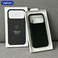 Étui de téléphone magnétique en cuir VAWI L006 pour iPhone 17 16 15 14 13 12 11 Pro Max, antichoc, personnalisable avec LOGO