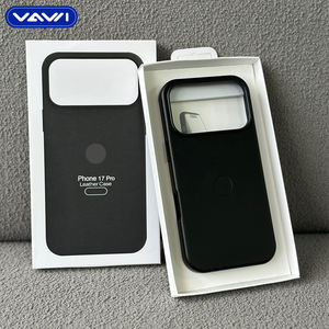 VAWI L006 iPhone用レザー磁気電話ケース17 16 15 14 13 12 11 Pro Max耐衝撃性レザーCapa De Celularロゴカスタマイズ - Product Image 5