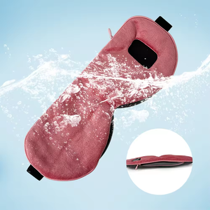 <span class=keywords><strong>Masque</strong></span> de sommeil chauffant sans fil 100% coton lavable USB Coussin chauffant pour les yeux pour Stye Sinus Blépharite MGD Eye Fatigue - Product Image 6