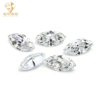 Prêt à expédier – Vente en gros d'usine de zircone cubique – Pierres de zircon CZ en vrac de qualité 3A 5A, taille Marquise, pour bijoux