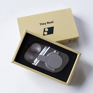 Ultra-<b>Lightweight</b> Silver Color Tiny Reel Private Label Fishing Tackle From China Manufacturer - Product Image 1