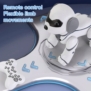 Perro Robot Electrónico Activado por Voz, Juguete de Rompecabezas con <span class=keywords><strong>Control</strong></span> Remoto, Función de Programación, Inducción Táctil, Baile y Narración de Historias - Product Image 4