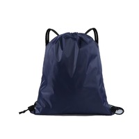 Sacs à cordon imperméables en polyester écologique avec logo personnalisé en gros de fournisseur d'usine