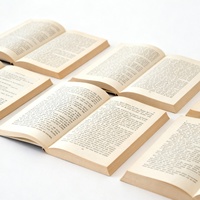 Servicio de Publicación de Libros en China, Novelas en Inglés con Tapa Dura y Tapa Blanda, Impresión a Todo Color, Logotipo Personalizado, Venta al Por Mayor