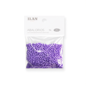 Perline Iln Abalorios 3mm Viola 50g per Creazione di Gioielli - Product Image 2