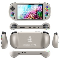 Console de jeu rétro et lecteur de jeux avec écran de 4,3 pouces, Wi-Fi, prise en charge des jeux PS1, résolution 1280x720