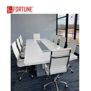 Ấn Độ Thị Trường IT Đồ Nội Thất Văn Phòng Sử Dụng Đá Cẩm Thạch Nhân Tạo Hội Nghị Đá Vuông Lớn Bảng Hội Nghị - Product Image 6