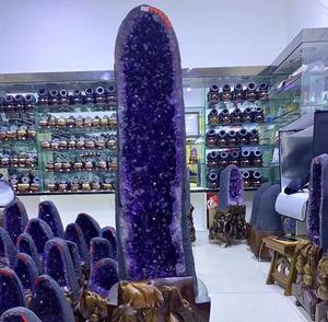 แร่ควอตซ์แร่แร่ควอตซ์ธรรมชาติบำบัดหยาบแบบบราซิลสำหรับตกแต่งบ้าน - Product Image 2