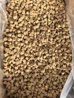 Friandises pour animaux de compagnie au poulet et aux pommes lyophilisées de qualité supérieure, friandises naturelles saines pour la digestion des chats et des chiens, 500 g dans un baril, nourriture pour chat