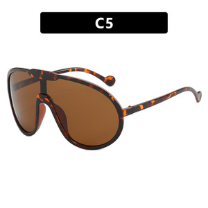 365 Nuevas Gafas de Sol Cuadradas Polarizadas de Metal Dorado Extra Grandes de Moda de Lujo Vintage para Mujer - Product Image 6