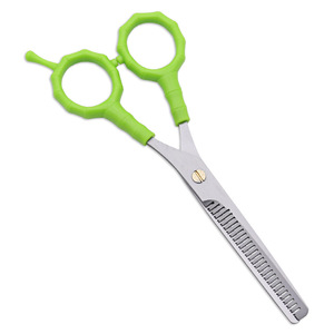 Thinning Shears Stainless Steel Short Handle Hair Cutting Scissors For Children And Adults Professional Hairdressing Tools - Product Image 2