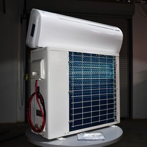 Climatiseur solaire écologique à énergie verte AC 24V 48V 100% hors réseau 9000BTU 24000BTU pour cabanes et complexes hôteliers isolés T2-26GW/ - Product Image 3