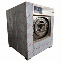Lave-linge industriel de grande capacité 50 kg, équipement de lavage commercial pour blanchisserie, hôtel, nettoyage de literie