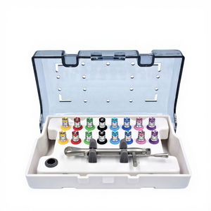 Kit de clés dynamométriques chirurgicales dentaires BK Industries, embouts d'implantation codés par couleur, manuel, acier inoxydable, poignée ergonomique, certifié CE 1 - Product Image 4