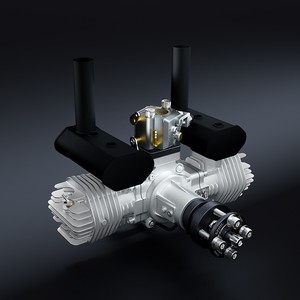 EPHIL XG-40cc-T Gas Engine Dual Cylinder Opposed Fixed Wing Aircraft <b>Motor</b> - Product Image 1