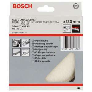 BOSCH - 2608610001 Capó de lana de cordero 130mm - EAN 3165140014786 ABRASIVOS RUEDAS DE MOLETEADO, CEPILLOS Y CAPÓ - Product Image 2