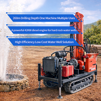 Vente directe : Foreuse de puits d'eau, machine de forage de 50m-260m, équipement de forage d'eau souterraine pour l'Afrique
