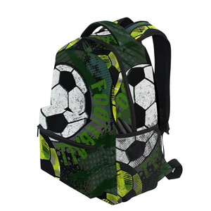 Hot Selling Custom Basketball Football Print School <b>Backpack</b> <b>Waterproof</b> Book Bags Casual School Bag With Logo - Product Image 2