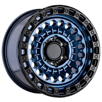 Rines Forjados HC con Desplazamiento Negativo, Rines Todoterreno de 17, 18 y 20 Pulgadas, Acabado Negro Mate con Cara Mecanizada, Rines de Aleación para Silverado RAM 1500 Pickup