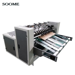 Clapboard partition carton box corrugated carton board slotting machine