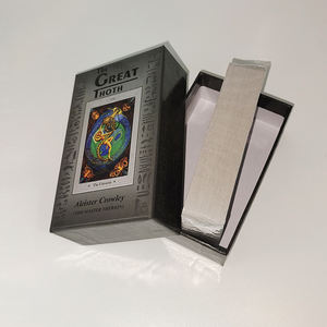 Aleister Crowley Luxe 80 Vorhersage-Tarotkarten Großartiges THOTH Wahrsage-Set Drei Magier Amerika-Version Aus Langlebigem Papier - Product Image 4