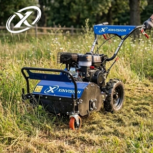 Débroussailleuse à fléaux à essence 190F de 800 mm autopropulsée pour la prévention des sécheres et la santé du sol – Désherbeur agricole à <span class=keywords><strong>engrais</strong></span> organique - Product Image 1