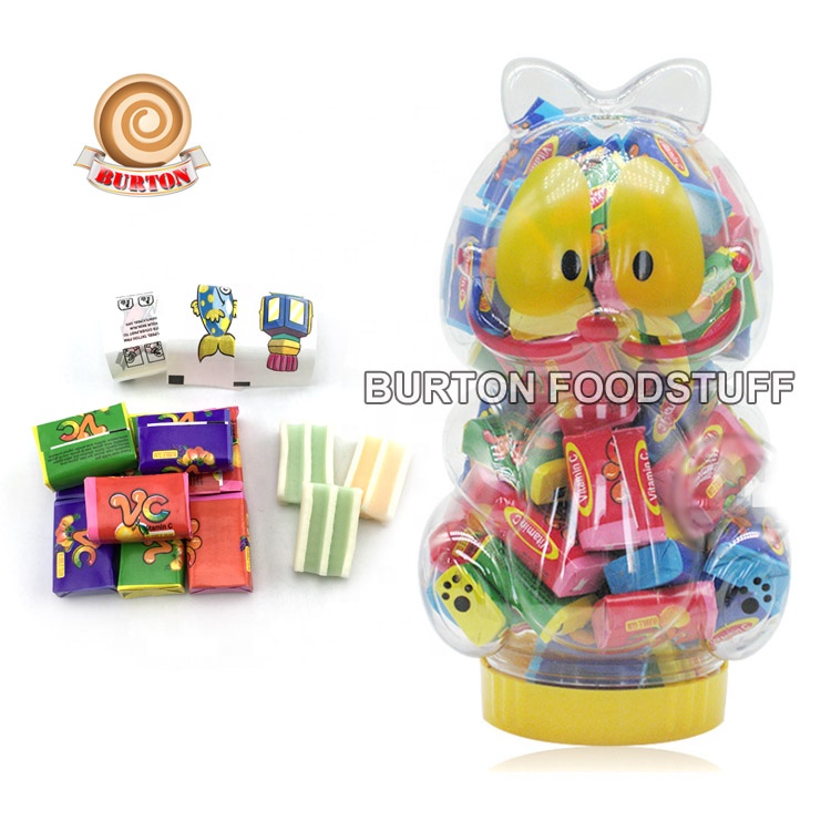 Рисунком героя мультфильма "Гарфилд" Бутылка жвачка с татуировкой Бобом