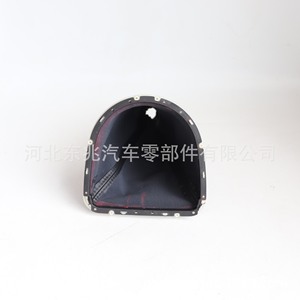 Nissan Gear <b>Shift</b> <b>Knob</b> Cover DZ19K4 Black Leather Style Car Accessory - Product Image 4