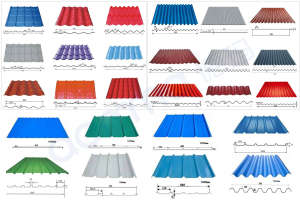 Dịch vụ tốt hình thang sóng ba lớp kim loại tấm lợp cuộn tạo thành máy - Product Image 2