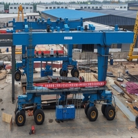 Lève-bateaux mobile robuste de 300 tonnes, personnalisé pour la manutention de navires en chantier naval