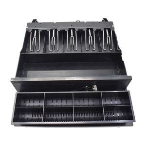 Tiroir-caisse en métal de 405mm pour système de point de vente-5 fentes pour pièces de monnaie, installation sans <span class=keywords><strong>outil</strong></span> et port universel RJ11 - Product Image 2