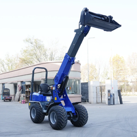 Chargeur sur pneus télescopique fabriqué en Chine, machinerie hydraulique de terrassement, chargeur sur pneus agricole avec moteur EPA