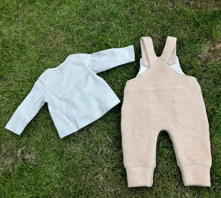 Best Selling Long Sleeve Clothes Cute Overalls Baby Boy Gift Set For Kids