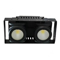 Faux yeux Led Cob rgb 2x100w, outil de bricolage pour l'extérieur, imperméable conforme à la norme IP65, lampe à 2 yeux, affichage DMX