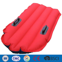 Vente directe d'usine OEM tapis de surf en tissu TPU planche de surf gonflable avec poignée pliable facile à transporter costume pour le surf à la plage