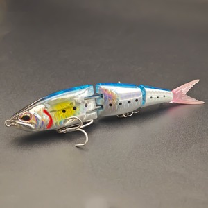 Nouveau Leurre Synthétique Multi-sections 21g avec <span class=keywords><strong>Disque</strong></span> Clignotant Intégré pour Pêche en Eau Douce et Salée - Product Image 5