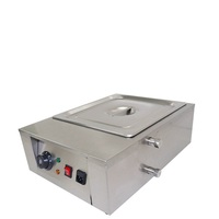 Chocolat électrique commercial de machine de fonte de chocolat gâchant la machine 8kg un réservoir