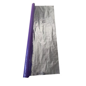 Isolation thermique en aluminium <span class=keywords><strong>multicouche</strong></span>, isolation de <span class=keywords><strong>toiture</strong></span> ignifuge, tissu tissé réfléchissant en aluminium - Product Image 2