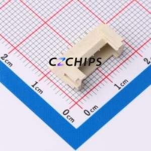 ZX-HY2.0-6PWT Wire-to-<b>Board</b> <b>Pin</b> Header SMD,P=2mm,Horizontal Mount Connector 1x6P 2mm Horizontal Mount HY - Product Image 1