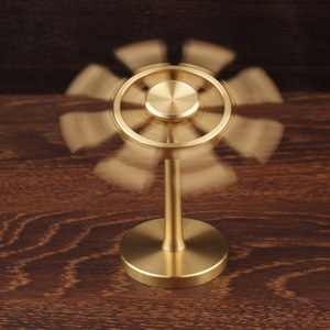 Brass <b>Ship</b> <b>Wheel</b> Ornament Round Desk Decor Traditional Design Home Office Supply - Product Image 2
