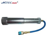 Injecteur de liquide frigorigène et de colorant pour climatisation automobile R134a, raccord femelle basse pression x 1/4" SAE mâle, à vis AC.135.304, outil pour système de climatisation R12/R134a