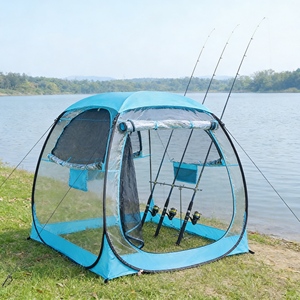 Carpa Esférica Transparente de Montaje Rápido, Brinda un Refugio Panorámico Instantáneo para Acampar en la Playa y el Jardín - Product Image 2