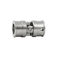 Roulement à aiguilles universel en acier allié pour cardan, 45 degrés, diamètre de trou 20 mm, longueur 74 mm, usiné CNC, CL