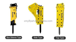 مطرقة هيدروليكية للحفارات من سلسلة SF، قلب المحرك للحفارات بوزن 20 طن، أداة هدم قابلة للتخصيص - Product Image 6