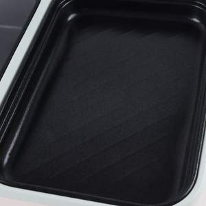 Grill électrique et marmite 2-en-1 mini 1L 600W+700W avec contrôle de température séparé, style coréen - Product Image 4