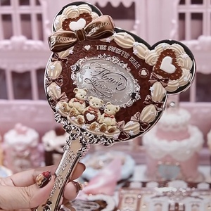 <span class=keywords><strong>Espejo</strong></span> Colgante Flower Knows The Sweetie Bear, Elegante <span class=keywords><strong>Espejo</strong></span> Cosmético de Mano, Nueva Colección - Product Image 6