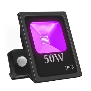 IP66 자외선 AC85-265V LED 홍수 조명 바 무대 파티 30W 60W 100W UV 홍수 램프