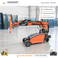Cathaylift Nouveau Lève-personne Motorisé à Aspiration Certifié CE avec Moniteur de Pression et Alarme de Faible Puissance 800kg pour la Construction