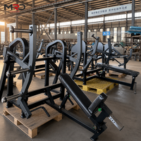 Máquina de remo con soporte para pecho, equipo de entrenamiento de espalda, máquina de remo con barra en T, equipo de entrenamiento de fuerza para gimnasios comerciales